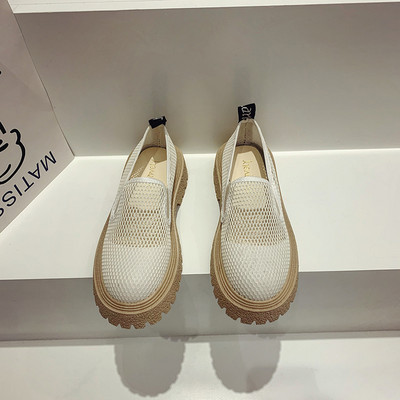 Pantofi casual de dama cu talpa aspra si plasa