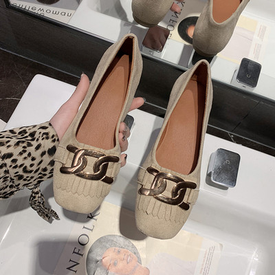 Pantofi casual dama cu element metalic