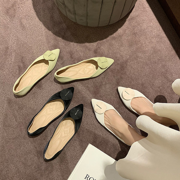 Pantofi moderni de dama ascutit in mai multe culori