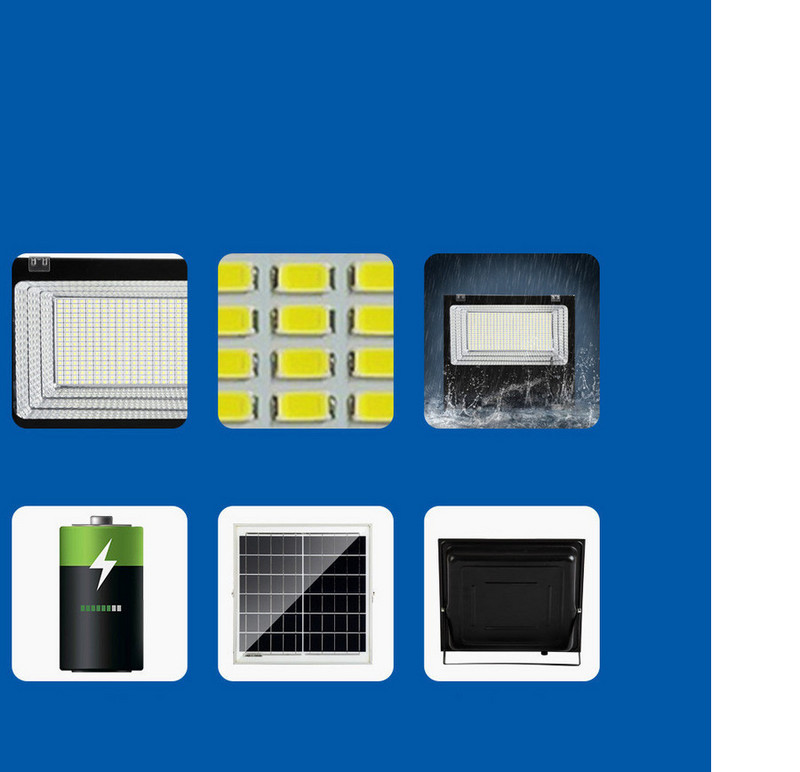 Αδιάβροχη ηλιακή λάμπα με αισθητήρα