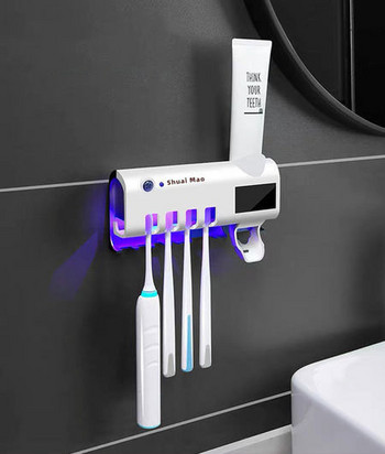 Стенен UV стерилизатор за четки за зъби