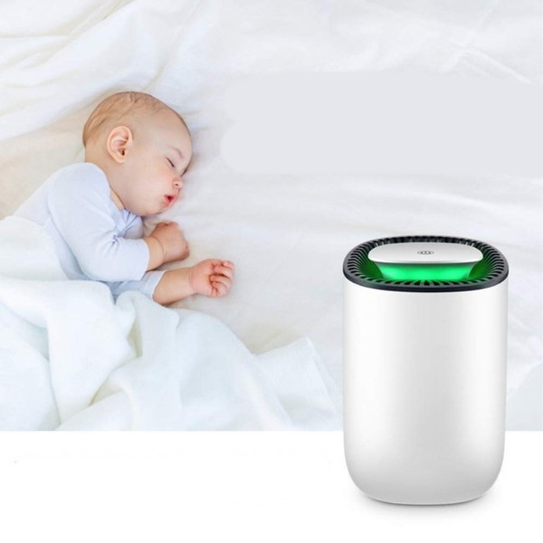 Silent humidifier and air purifier