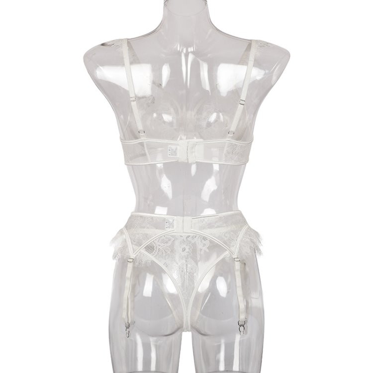 Γυναικείο γυναικείο σετ από δύο μέρη με δαντέλα