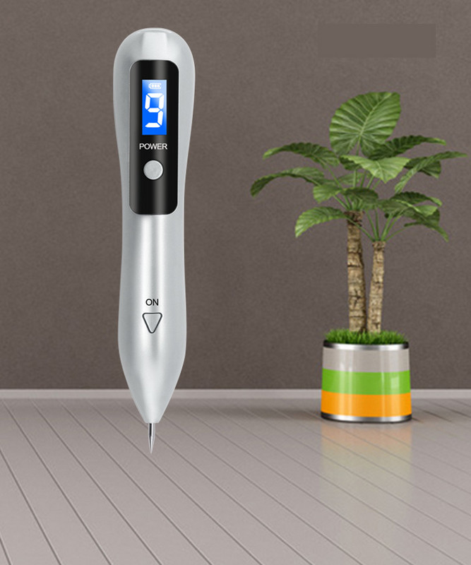 Lazerinis kosmetinis rašiklis, skirtas pašalinti dėmes, strazdanas ir kitus odos nelygumus