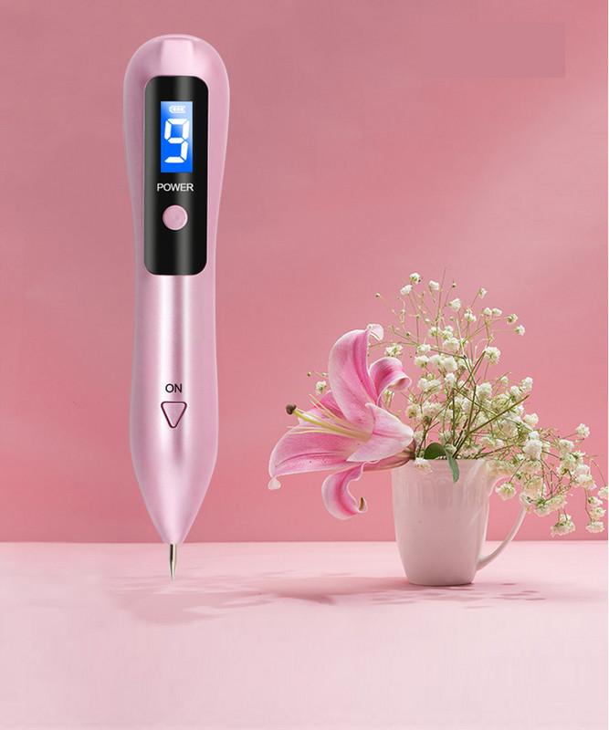 Lazerinis kosmetinis rašiklis, skirtas pašalinti dėmes, strazdanas ir kitus odos nelygumus