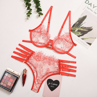 Set intim, elegant, din două piese, cu dantelă