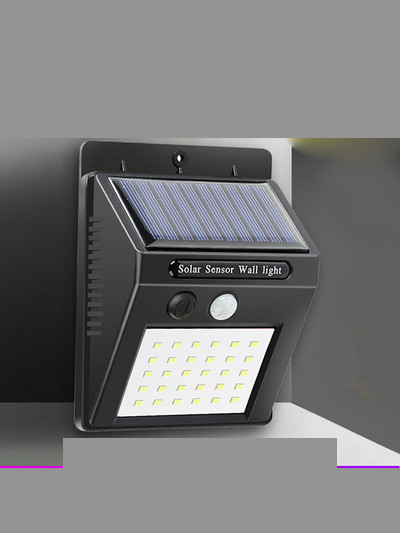 Neperšlampama lauko saulės lempa sodui