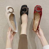 Pantofi dama casual cu decor metalic in trei culori