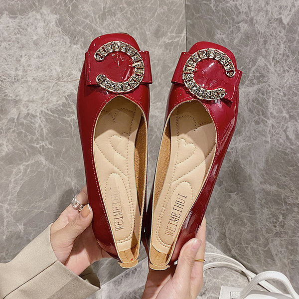 Pantofi dama casual cu decor metalic in trei culori