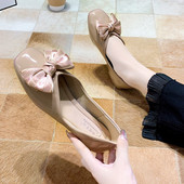 Ženske lakirane cipele za slobodno vrijeme s trakom