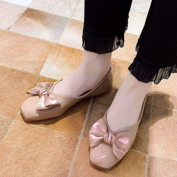 Ženske lakirane cipele za slobodno vrijeme s trakom