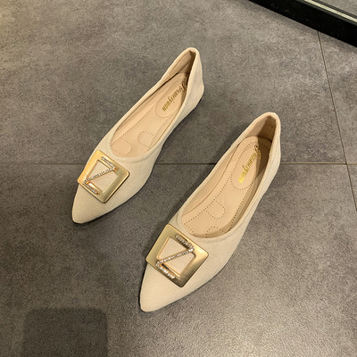 Pantofi casual dama din piele intoarsa eco - doua modele