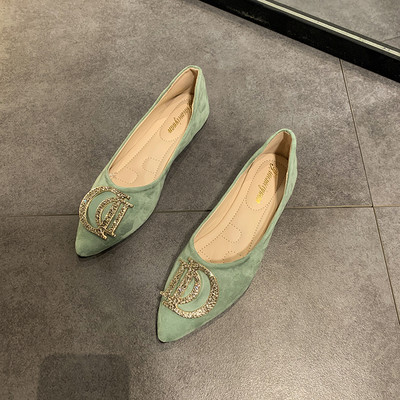 Pantofi casual dama din piele intoarsa eco - doua modele