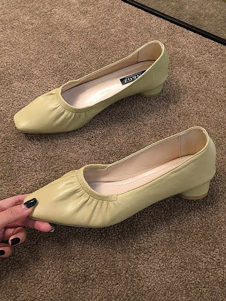 Model simplu de pantofi casual din piele ecologica