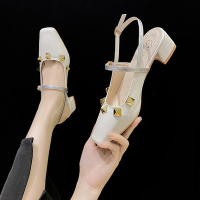 Pantofi casual dama cu nituri