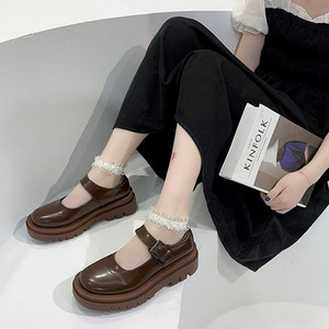 Pantofi casual din piele ecologica cu catarama metalica