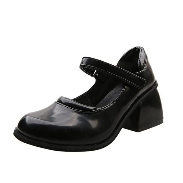 Pantofi casual de dama din piele cu inchidere cu velcro