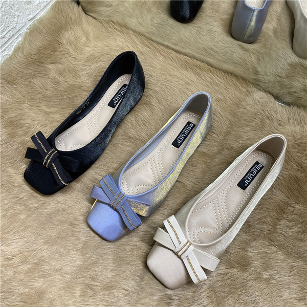 Pantofi casual dama cu panglica - in mai multe culori