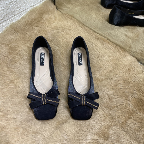 Pantofi casual dama cu panglica - in mai multe culori