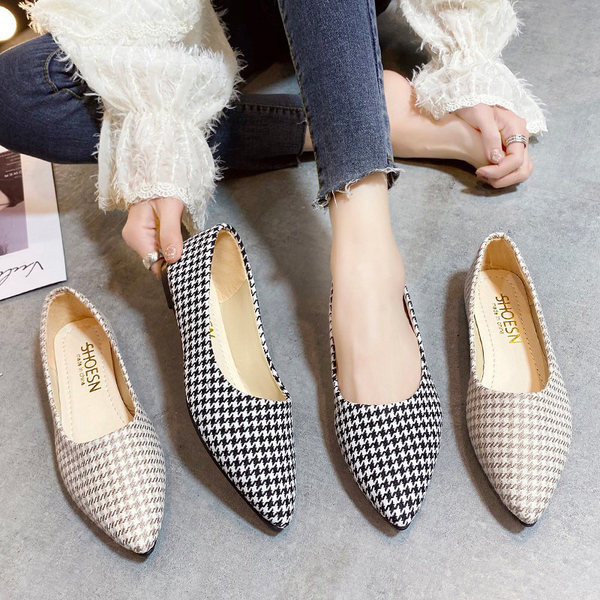 Pantofi textile casual model ascutit