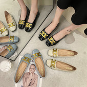 Γυναικεία casual παπούτσια με μεταλλικό στοιχείο