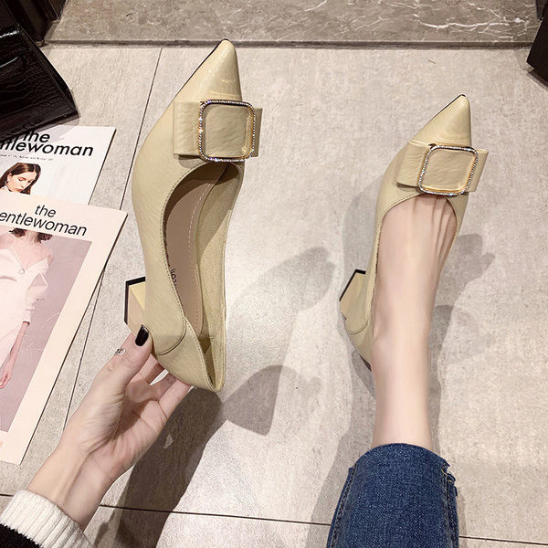 Pantofi casual din piele ecologica cu pietre decorative