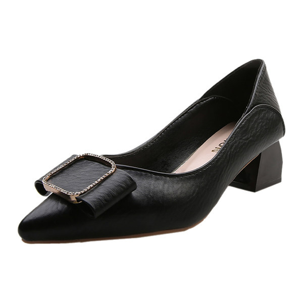 Pantofi casual din piele ecologica cu pietre decorative