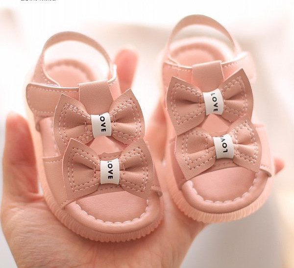 Sandale de vara copii din piele ecologica cu panglici