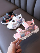 Model nou de sandale pentru copii cu paiete pentru fete