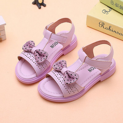 Sandale za djevojčice od umjetne kože s čičkom