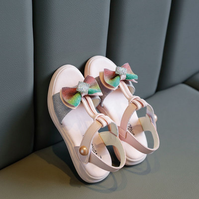 Sandale za djevojčice od umjetne kože s čičkom