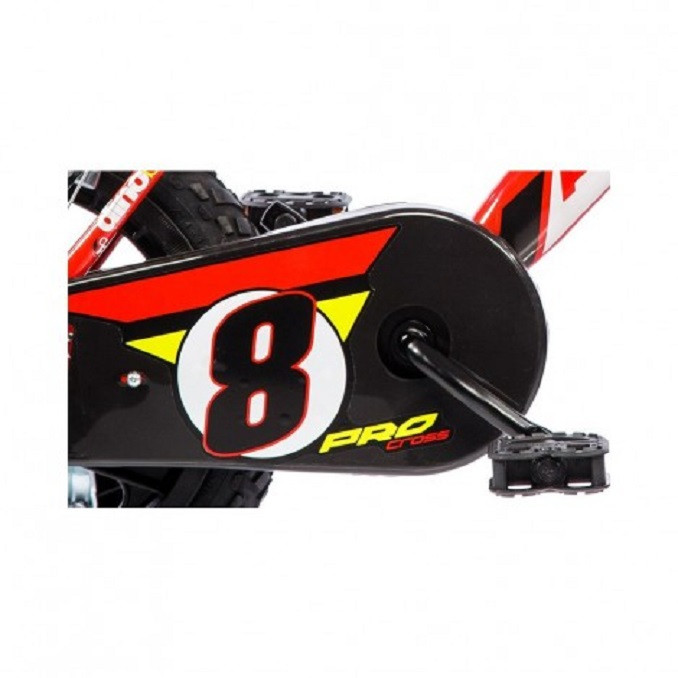 16 инчово детско колело с помощни колела за момченца Dino Bikes Bimbo