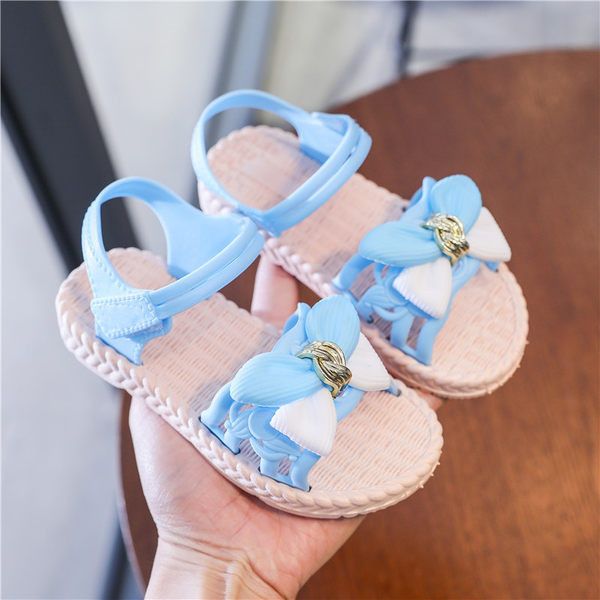 Sandale casual pentru copii cu panglica si autocolante de prindere