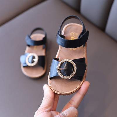 Παιδικά σανδάλια με επίπεδη σόλα για κορίτσια - διάφορα μοντέλα