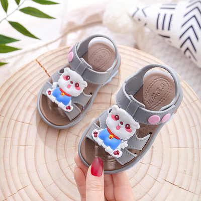 Παιδικά σανδάλια σιλικόνης για κορίτσια και αγόρια με λουράκια βελκρό