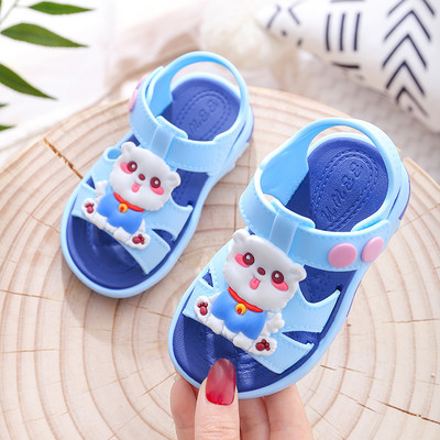 Παιδικά σανδάλια σιλικόνης για κορίτσια και αγόρια με λουράκια βελκρό