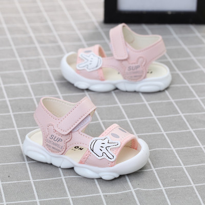 Sandale casual pentru copii cu petice și talpă moale pentru fete - mai multe modele