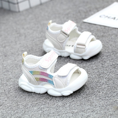 Sandale casual pentru copii cu petice și talpă moale pentru fete - mai multe modele