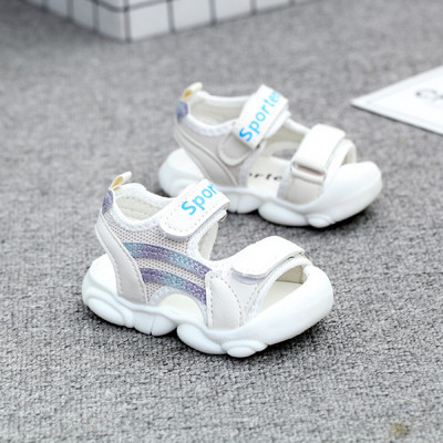Sandale casual pentru copii cu petice și talpă moale pentru fete - mai multe modele