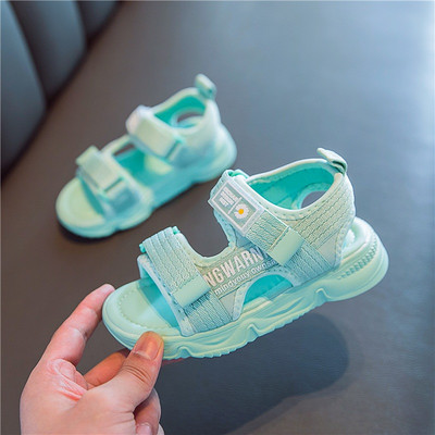 Sandale sport copii cu broderie pentru fete