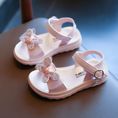 Παιδικά σανδάλια για κορίτσια με επίπεδη σόλα σε διάφορα μοντέλα