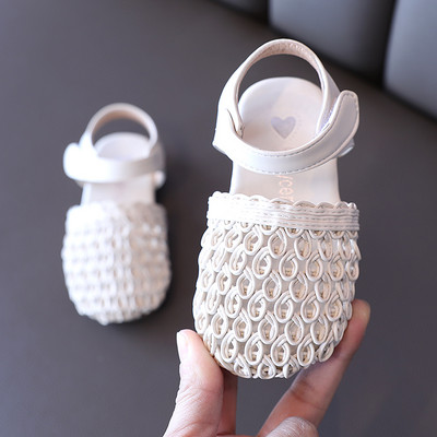 Παιδικά έκο δερμάτινα σανδάλια με λουράκια βελκρό - δύο μοντέλα