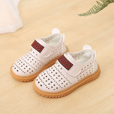 Sandale copii din piele cu autocolante - trei modele