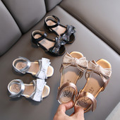 Sandale moderne pentru copii pentru fete cu panglici