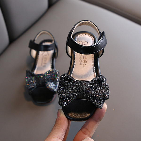 Sandale moderne pentru copii pentru fete cu panglici