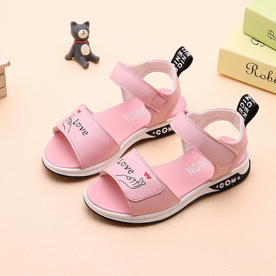 Sandale casual copii imitatie piele pentru fete - mai multe modele