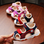 Sandale de vara model nou pentru baieti si fete cu inchidere cu velcro