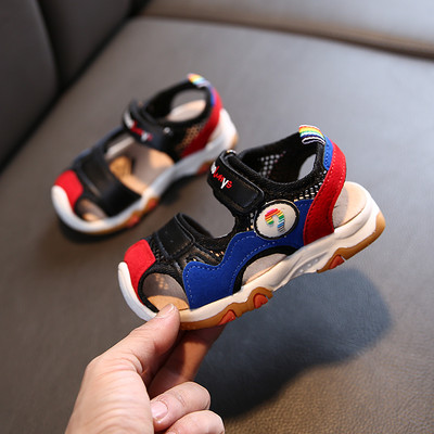 Sandale de vara model nou pentru baieti si fete cu inchidere cu velcro