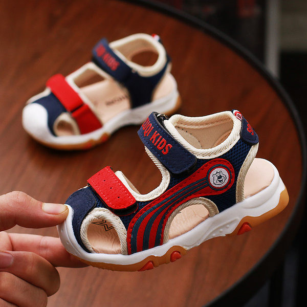 Sandale de vara model nou pentru baieti si fete cu inchidere cu velcro