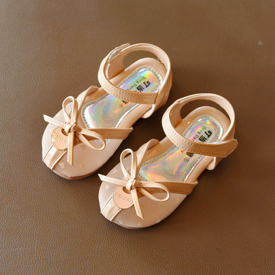 Sandale casual pentru copii cu panglica si autocolante in trei culori
